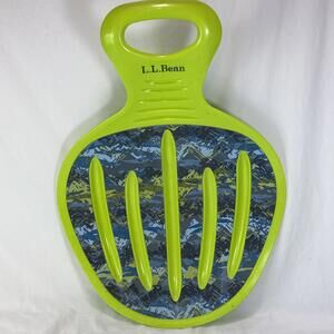 L. L. Bean Sonic Slider Saucer Snow Sled Nice Preowned